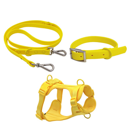 Pet Collar Anti-fouling Bite Dog Leash Set Waldonex