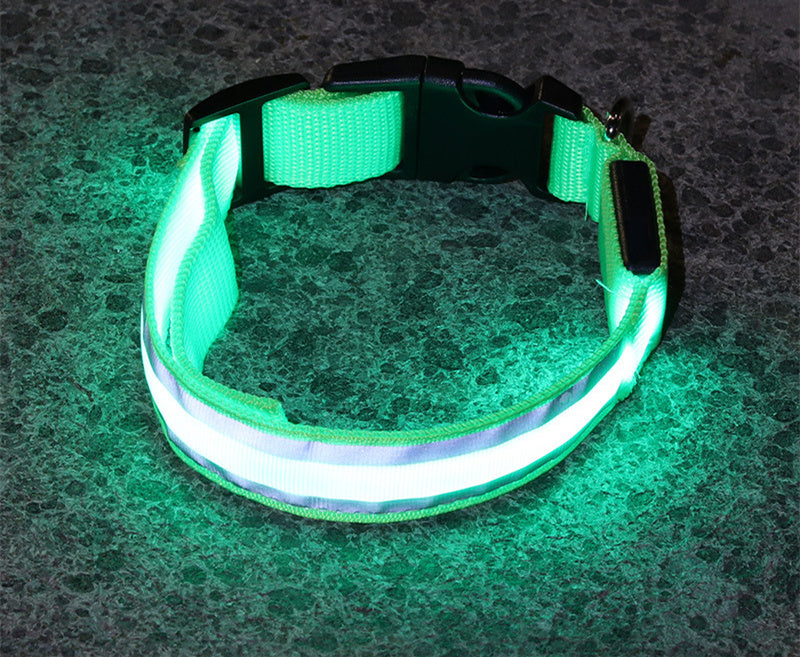 Anti-lost Led Luminous Dog Collar Pet Supplies