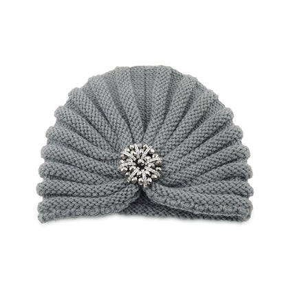 Round Beads Accessories Hat Woolen Hat Knitted Hat Bohemian Toe Cap