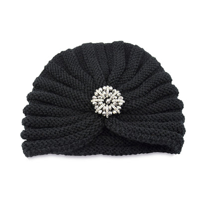 Round Beads Accessories Hat Woolen Hat Knitted Hat Bohemian Toe Cap