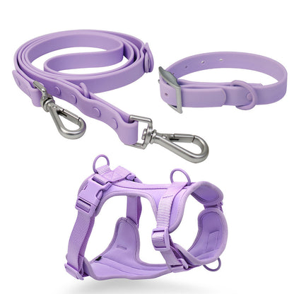 Pet Collar Anti-fouling Bite Dog Leash Set Waldonex